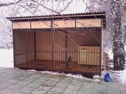 вольеры разборные и стационарные для собак
