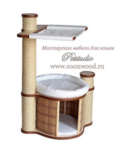 Современые домики для кошек,  когтеточки,  лазалки,  комплексы.